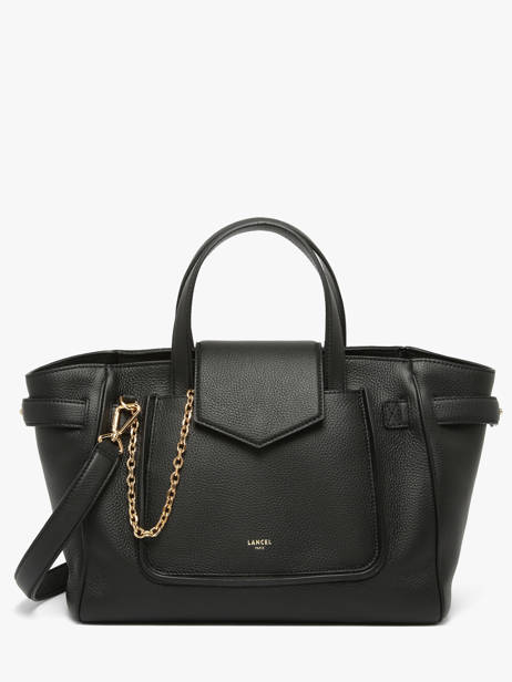 Sac Porté Main Thea Cuir Lancel Noir thea A14222