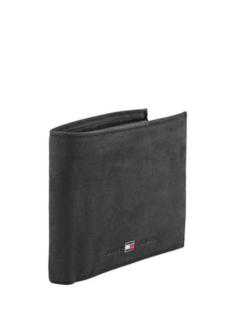 Wallet Leather Tommy hilfiger Black johnson AM00660 other view 2