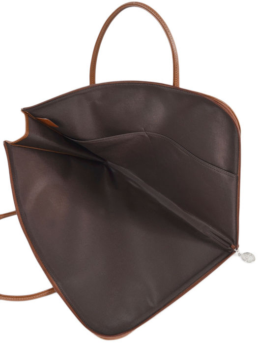 Longchamp Le foulonné Serviette Marron