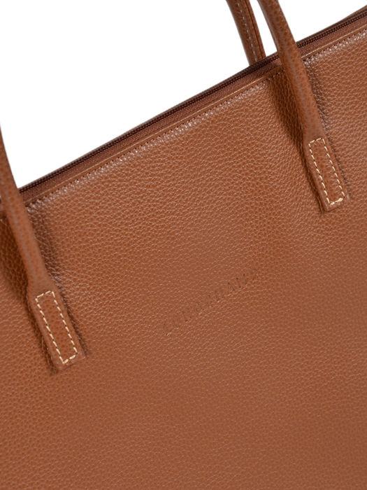 Longchamp Le foulonné Serviette Marron