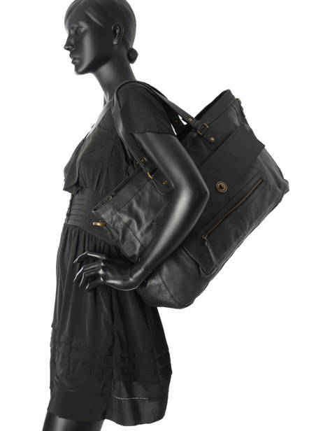 Shopper Totally Royal Leather Totally Royal Pieces Black totally royal 17055349 other view 4