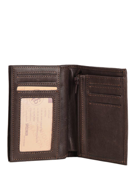 Leather Arthur Wallet Arthur & aston Brown johany 127 other view 3