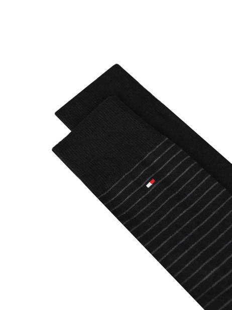 Chaussettes Tommy hilfiger Noir socks men 10001496 vue secondaire 1