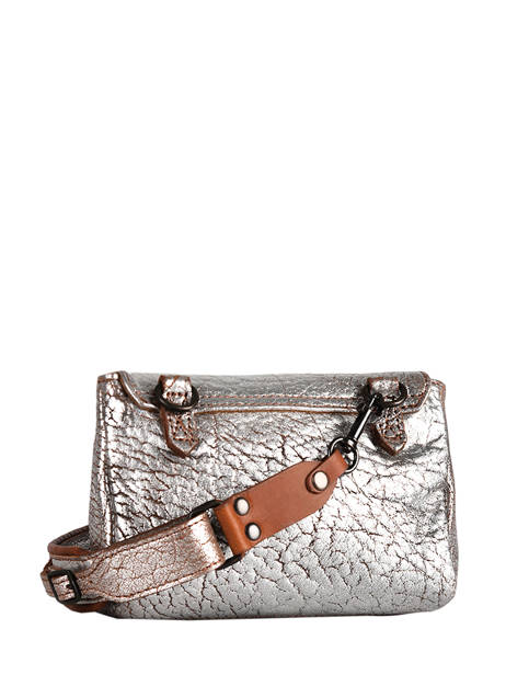 Leather Suzon Argento Crossbody Bag Paul marius Gray argento SUZSARG other view 4