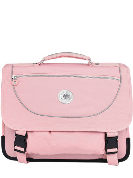 Satchel 2 Compartments Kipling Pink back to school 12074