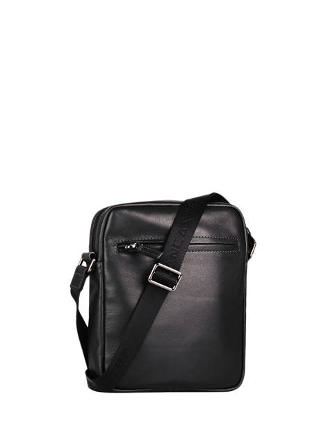 Sac Bandoulière Lancaster Noir soft vintage homme 14 vue secondaire 3