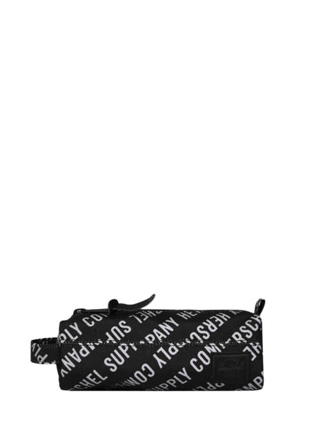 Trousse 1 Compartiment Herschel Noir classics 10071