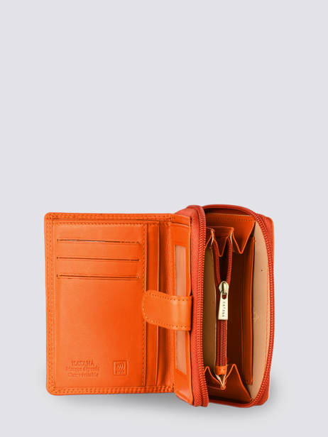 Wallet Leather Katana Orange marina 753052 other view 1