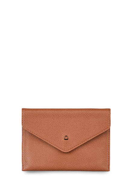 Leather Document Holder Madras Etrier Brown madras EMAD054