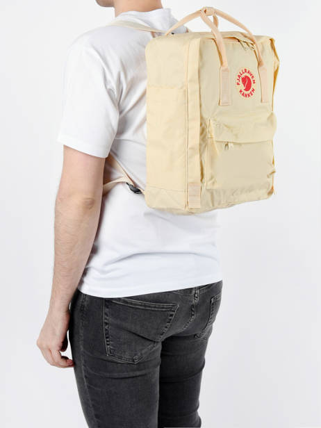 Backpack Kånken 1 Compartment Fjallraven Yellow kanken 23510 other view 2