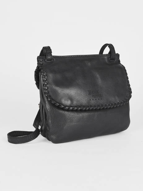 Shoulder Bag Utility Leather Basilic pepper Black utility BUTI05 other view 2