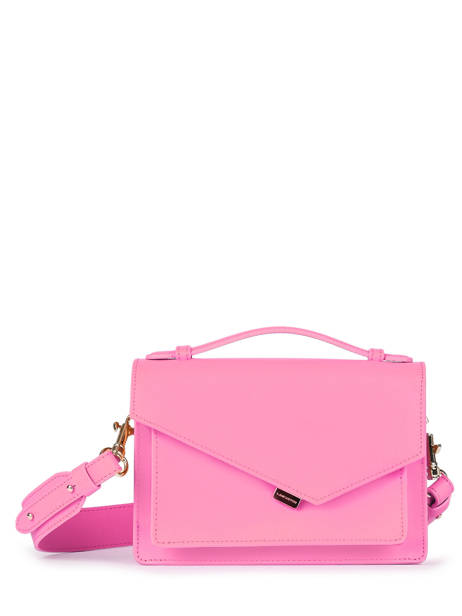 Leather Zoé Crossbody Bag Lancaster Pink zoe 10
