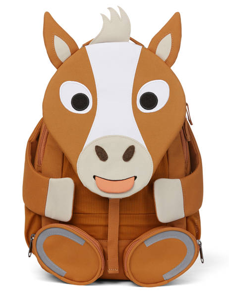 Backpack Affenzahn Red large friends AFZ-FAL2