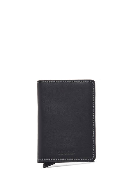 Card Holder Leather Secrid Black original SO