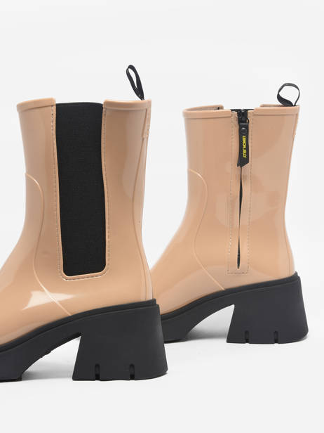 Chelsea Boots De Pluie Ciana Lemon jelly Beige women 10020158 vue secondaire 3