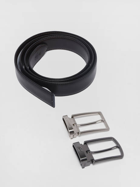 Ceinture Lacoste Noir belt RC4050 vue secondaire 2