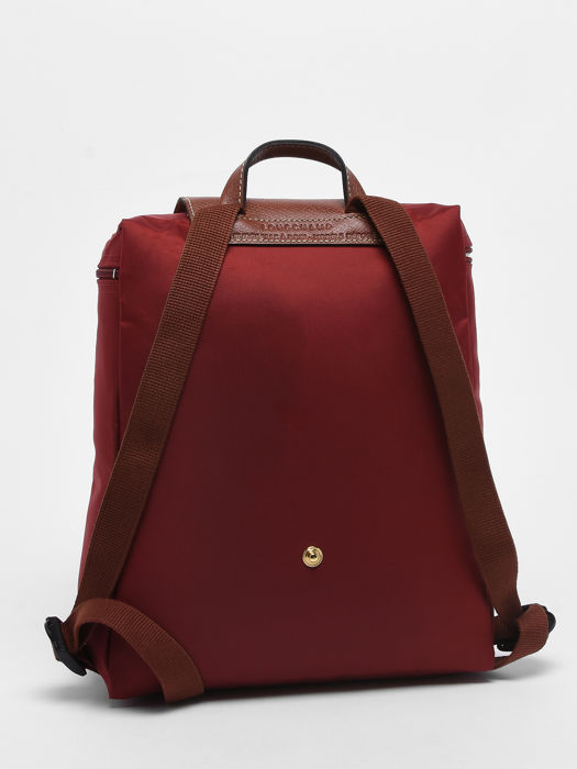 Longchamp Le pliage original Sac à dos Rouge