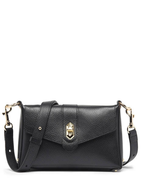 Crossbody Bag Foulonne Double Leather Lancaster Black foulonne double 53