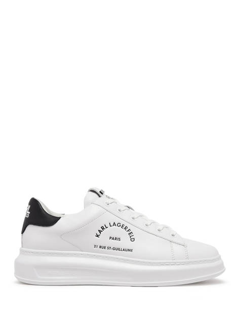 Sneakers Kapri Men Maison In Leather Karl lagerfeld White men KL52538