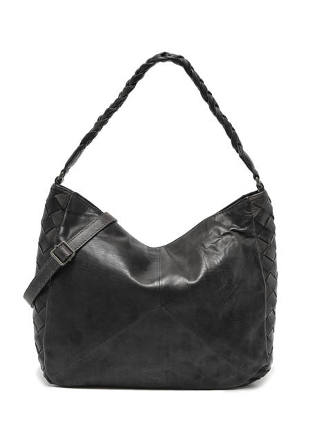 Shoulder Bag Obbo Leather Basilic pepper obbo BOBB01