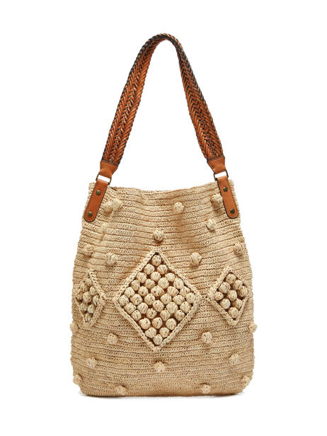 Sac Cabas Josie Raphia Gerard darel Beige raphia E454