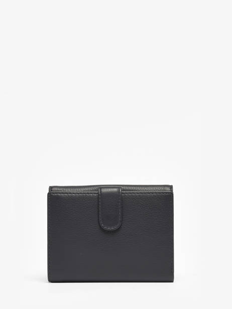 Portefeuille Foulonne Cuir Yves renard Bleu foulonne 29468 vue secondaire 4