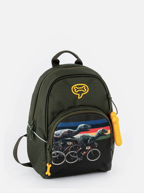 Mini Backpack Laurel Boys Stones and bones Green boys B other view 2