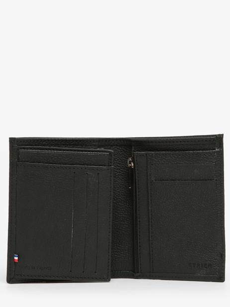 Portefeuille Porte-monnaie Madras Cuir Etrier Noir madras EMAD142 vue secondaire 1