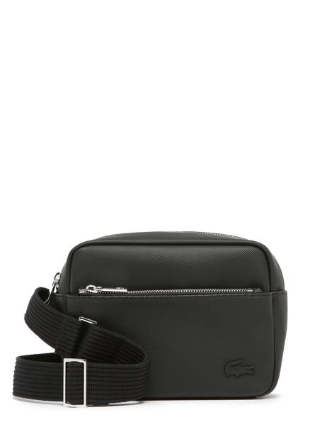 Crossbody Bag Lacoste Black men's classic NH4427HC